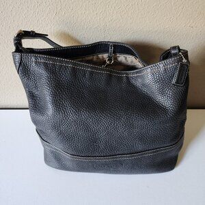 Coach Leather Pebble 5715 Shoulder Tote